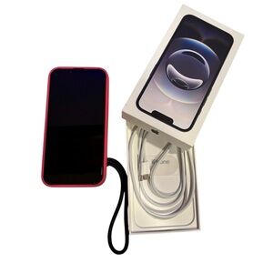 iPhone 16e 128GB Black – Unlocked – Like New – 100% Battery – Box + Case